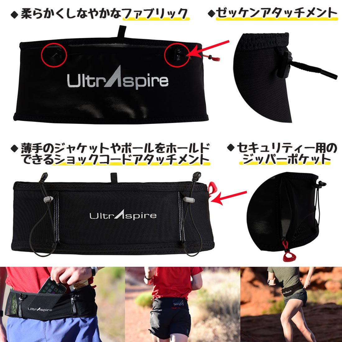 UltrAspire（ウルトラスパイア） フィッテッド レースベルト2.0