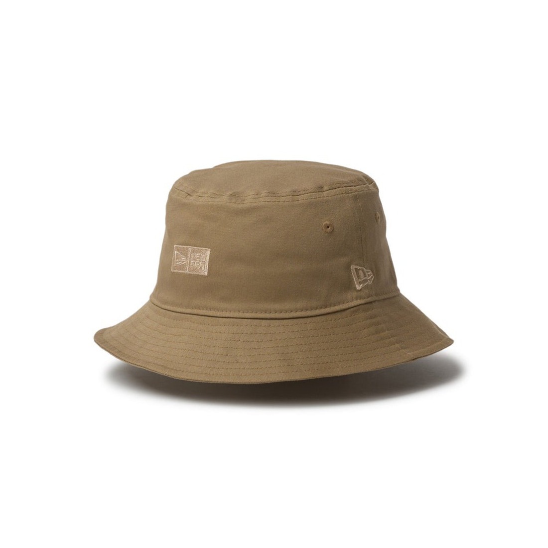 帽子 BUCKET 01/HAT/COTTON. BROADCLOTH. TEXTIL NEW ERA（ニューエラ） バケット01 Stretch Cotton ボックスロゴ 帽子
