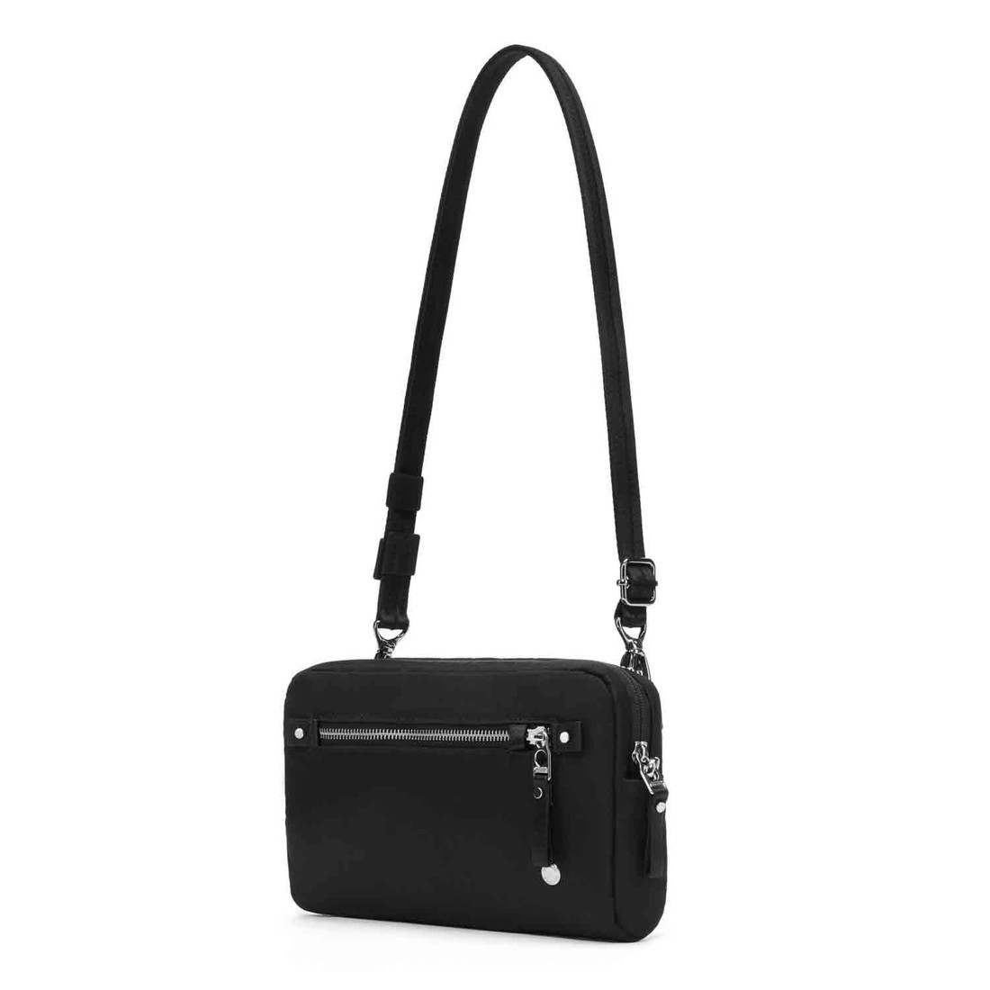 pacsafe ショルダーバッグ 黒 PacSafe ショルダーバッグ pacsafe/パックセーフ GO Micro