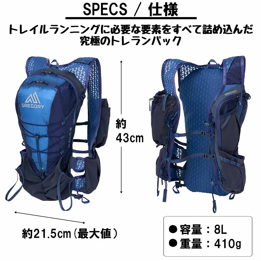 グレゴリー ルーファス 8 リュック バックパック 国内正規品