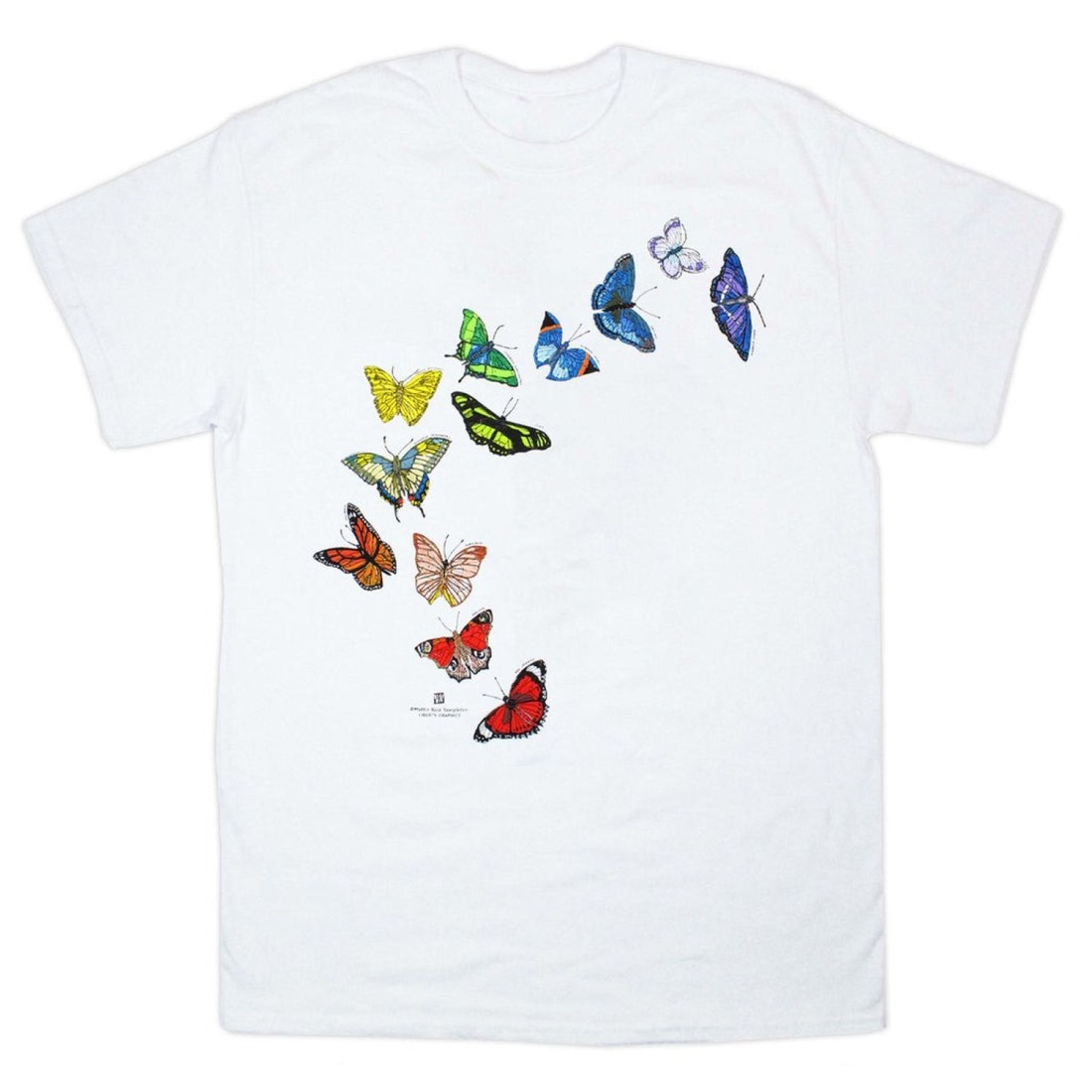 リバティグラフィックス T BUTTERFLY SPECTRUM 蝶 バタフライ ティー