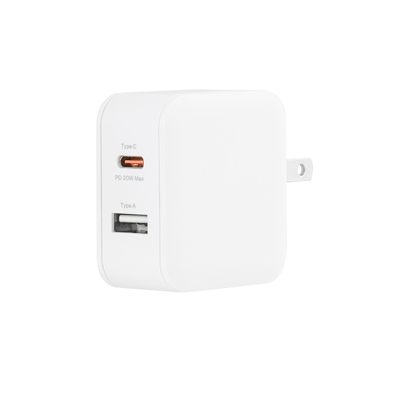 GREEN HOUSE（グリーンハウス） USB-AC充電器 2ポート 急速充電 20W