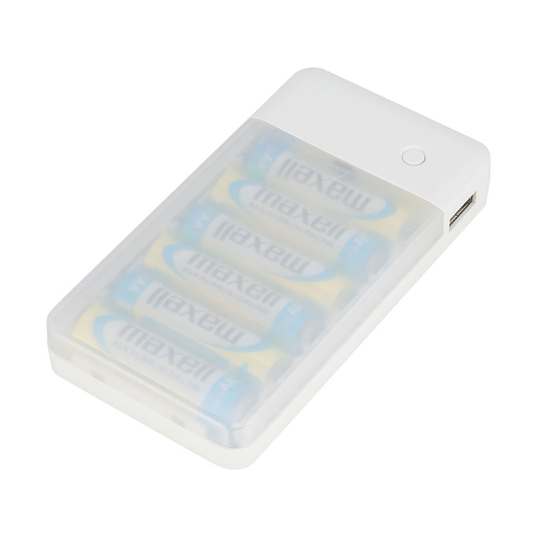 GREEN HOUSE（パソコン） 乾電池式 モバイル充電器 単3形6本
