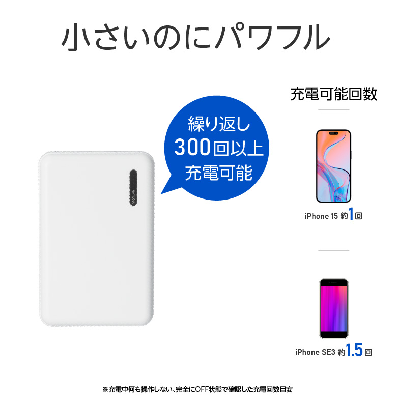 GREEN HOUSE（グリーンハウス） モバイルバッテリー 5000mAh 小型 軽量