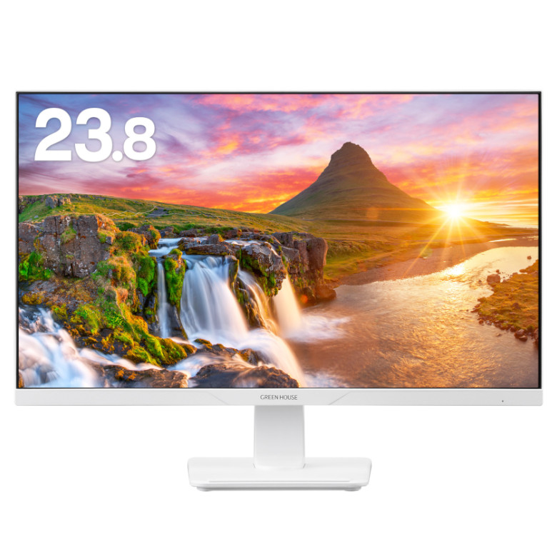 GREEN HOUSE（パソコン） モニター 23.8インチ ワイド pc