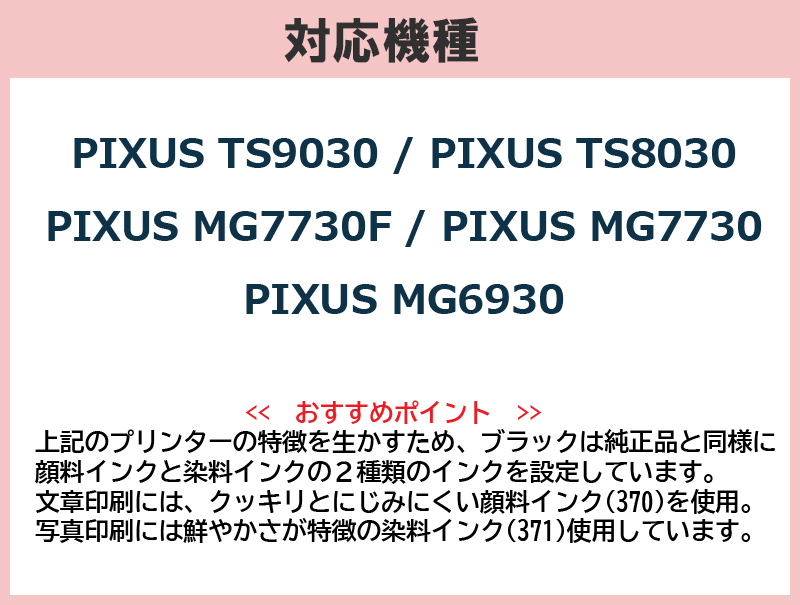 BCI-371 BCI-370 BCI-371...の詳細画像5