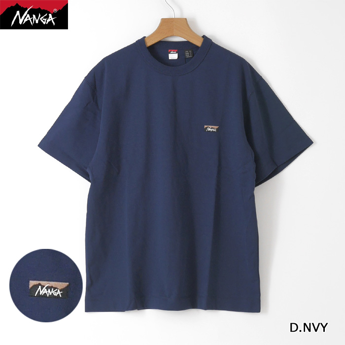 NANGA（ナンガ） Tシャツ 2026春夏 エコハイブリッド ボックスロゴ