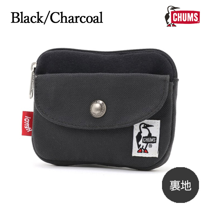 チャムス CHUMS　ポケットサイズウォレットスウェットナイロン　財布　コンパクト　CH60-361...