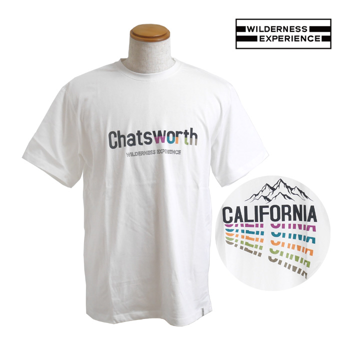 ウィルダネスエクスペリエンス　Tシャツ　Chatsworth Rainbow TEE（メンズ）　チャッツワースレインボーTEE　WILDERNESS EXPERIENCE　虹　キャンプ　822505｜greenlabo555｜02