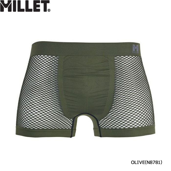 ミレー　MILLET　ドライナミックメッシュボクサー　DRYNAMIC MESH BOXER　汗によ...