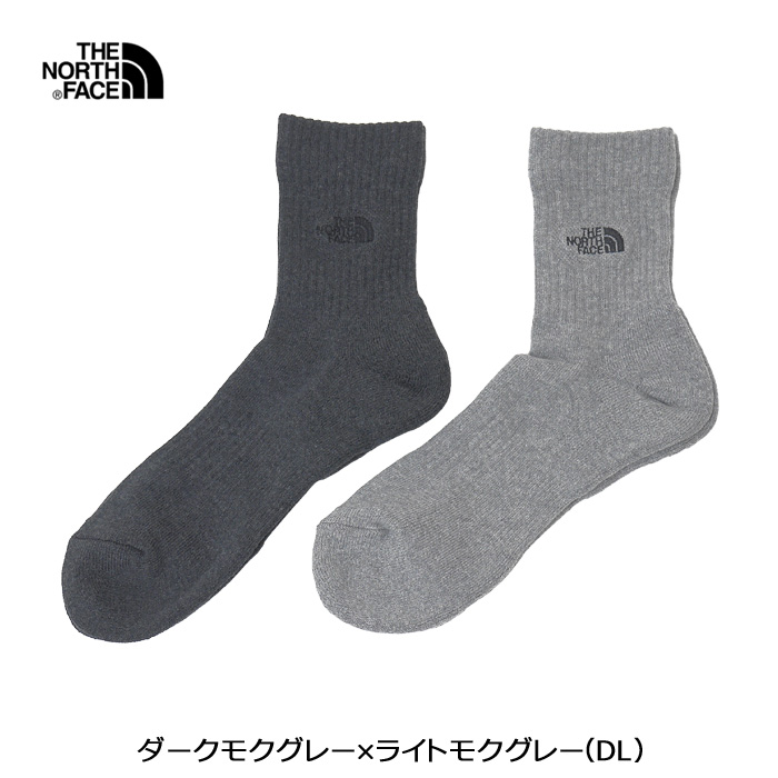 THE NORTH FACE ザノースフェイス 靴下 2025春夏 TNF ロゴ 2P THE NORTH FACE ザノースフェイス 靴下 2025春夏 TNF ロゴ 2P