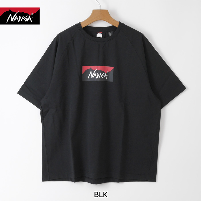 NANGA ナンガ Tシャツ 2025春夏 エコハイブリッドボックスロゴ