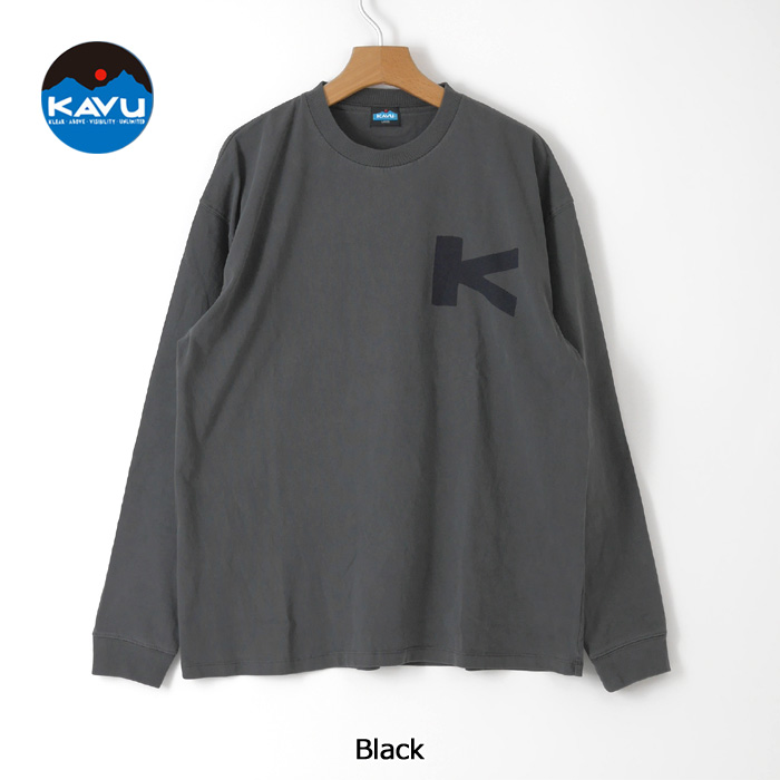 KAVU（カブー） 長袖Tシャツ ロングスリーブシティロゴティー （メンズ 