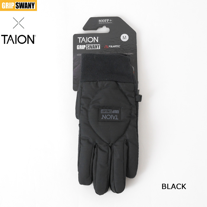 NEIGHBORHOOD GRIP SWANY ブラックグローブ GRIP SWANY（グリップスワニー） 手袋 2025秋冬 TAION×GRIP SWANY