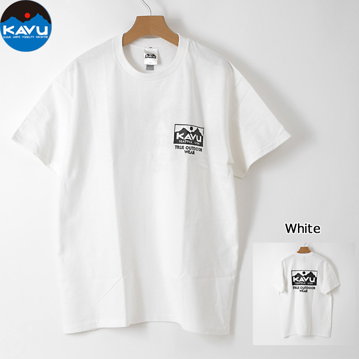 カブー　KAVU　Tシャツ　トゥルーロゴティー　（メンズ）　TRUE LOGO Tee　Men's　アウトドア　タウンユース　キャンプ　19822032｜greenlabo555｜02