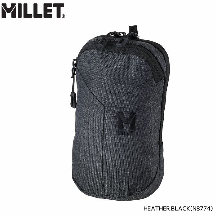 ミレー　MILLET　ヴァリエポーチ　VARIETE POUCH　バックパック装着　カメラ　スマホケース　ハーネス　MIS0592