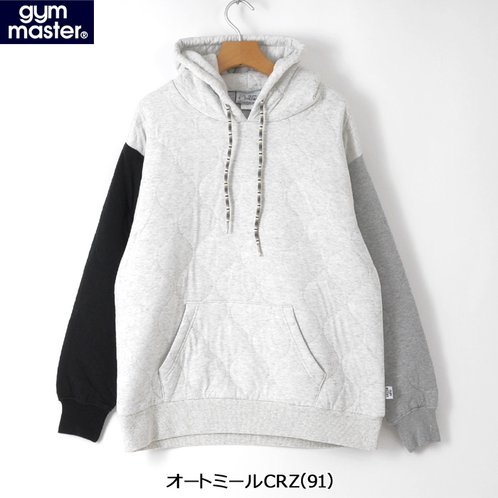 gym master（ジムマスター） パーカー 2025秋冬 ウェーブキルトプル