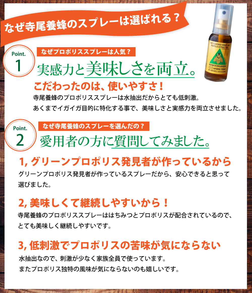 ブラジル寺尾養蜂プロポリス