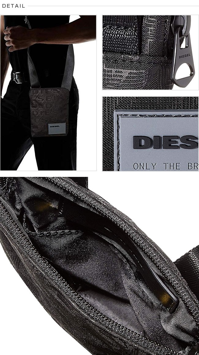 DIESEL ディーゼル サコッシュ ミニショルダーバッグ クロス
