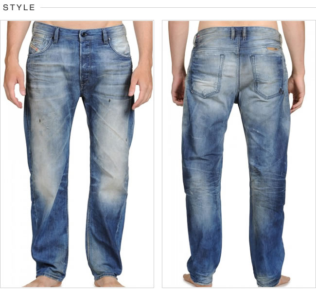 DIESEL ディーゼル ジーンズ ウォッシュ 加工 ダメージ デニム