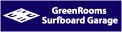 GreenRooms Surfboard Garage ロゴ