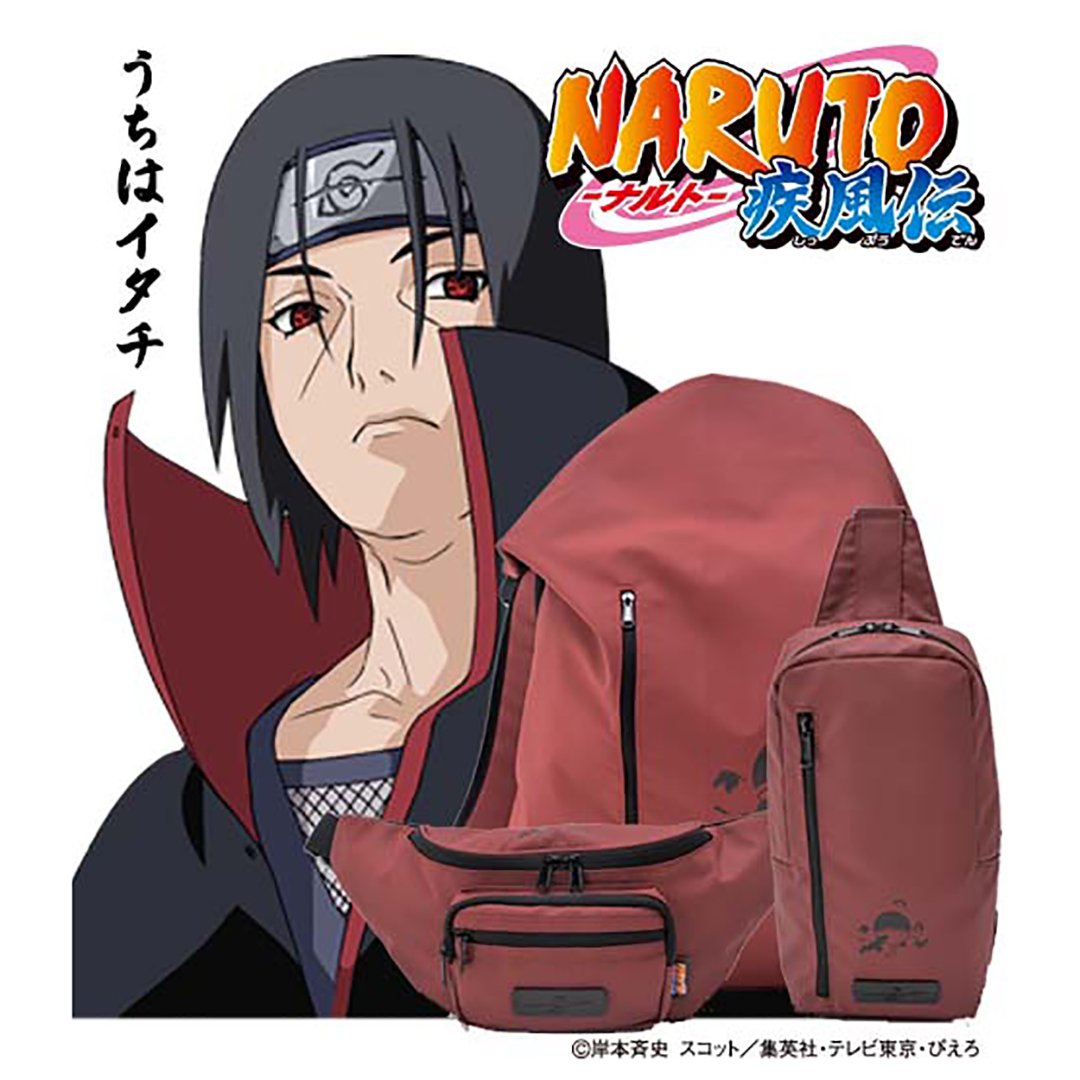 NARUTO疾風伝 バックパック うちはイタチ デイバッグ リュック 通勤