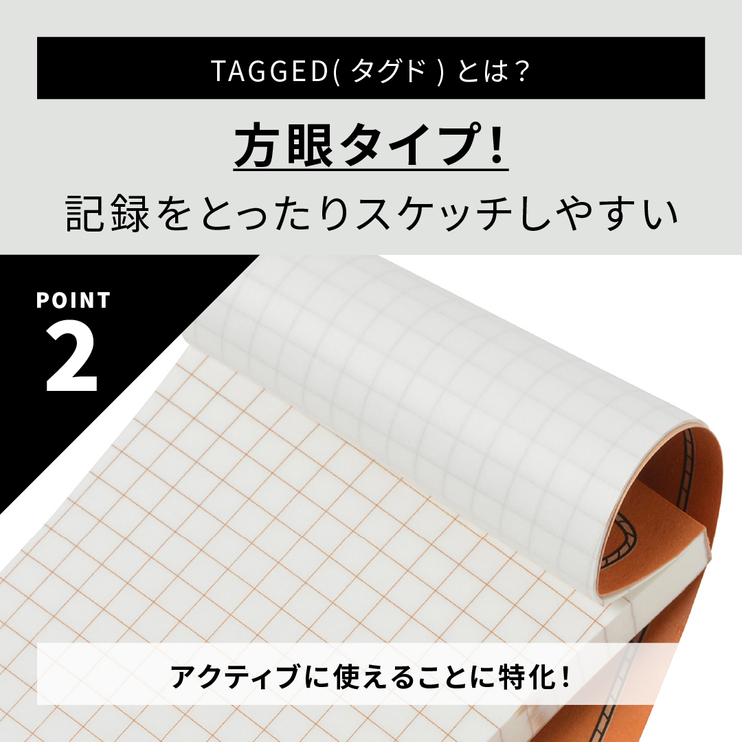 ノート メモ TAGGED LIFE GEAR タグド 耐水 耐洗 紙 耐水ペーパー 防水