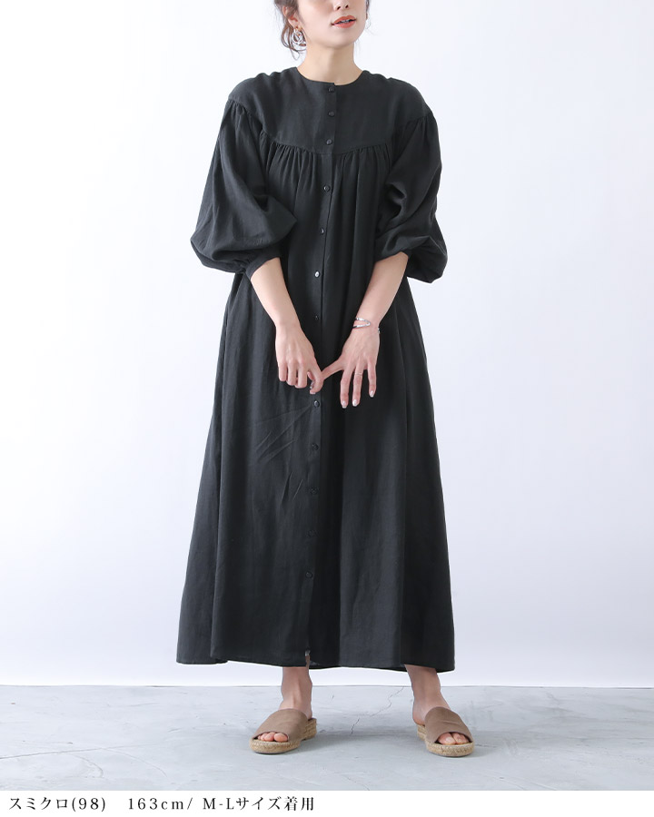 ワンピース レディース トップス ワイド ヨーク切替前後着用2way