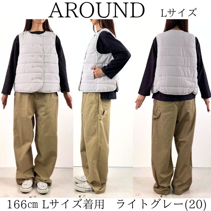 ＳＯＲＯＮＡ? 中綿ベスト 中綿 中わた キルティング ベスト レディース アウター リラシク 13