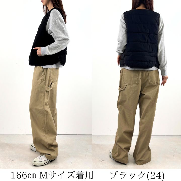 ＳＯＲＯＮＡ? 中綿ベスト 中綿 中わた キルティング ベスト レディース アウター リラシク 3