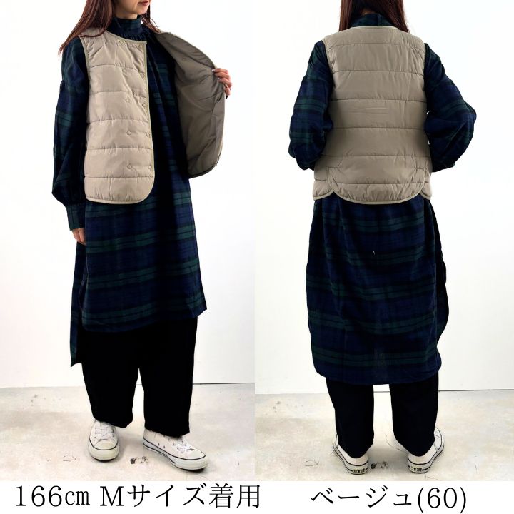 ＳＯＲＯＮＡ? 中綿ベスト 中綿 中わた キルティング ベスト レディース アウター リラシク 7