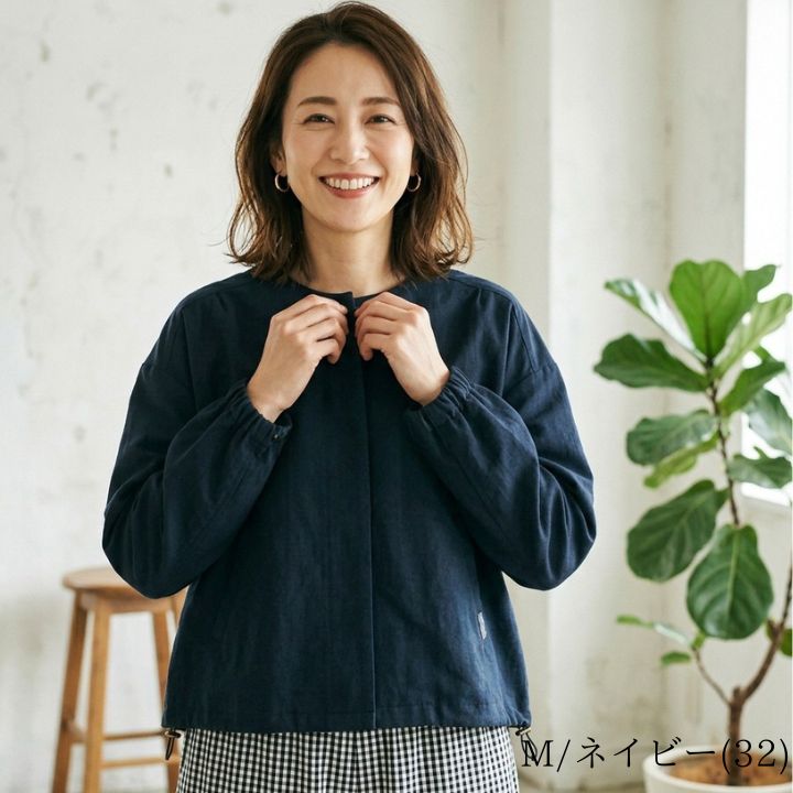 Keitto（ケイット） ノースオブジェクト ふんわり ギャザー ブルゾン