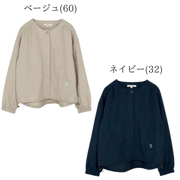 Keitto（ケイット） ノースオブジェクト ふんわり ギャザー ブルゾン