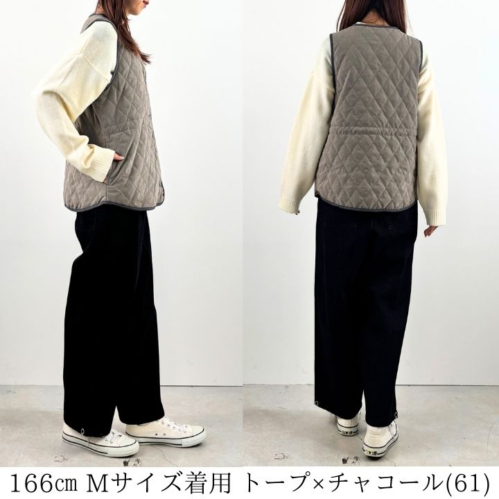 Keitto（ケイット） 【福袋対象B】 リバーシブル キルティング ベスト