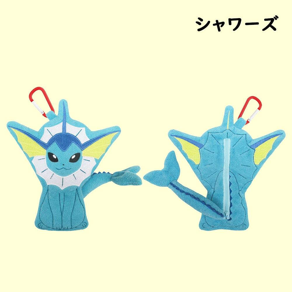 Pokemon（ポケモン） ポケットモンスター ぺたふわポーチ(選べる8種類