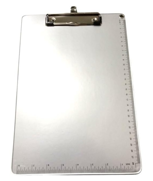 クリップボード A4 縦型 金属 ステンレス サス(SUS) 屋外 飛ばない