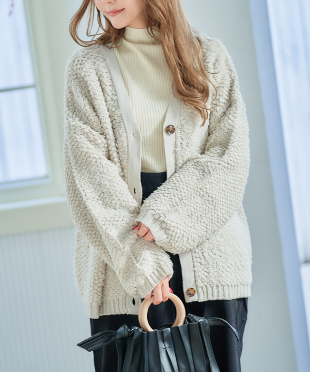 カーディガン レディース 秋冬 秋 冬 : GROWINGRICH - 通販 - Yahoo