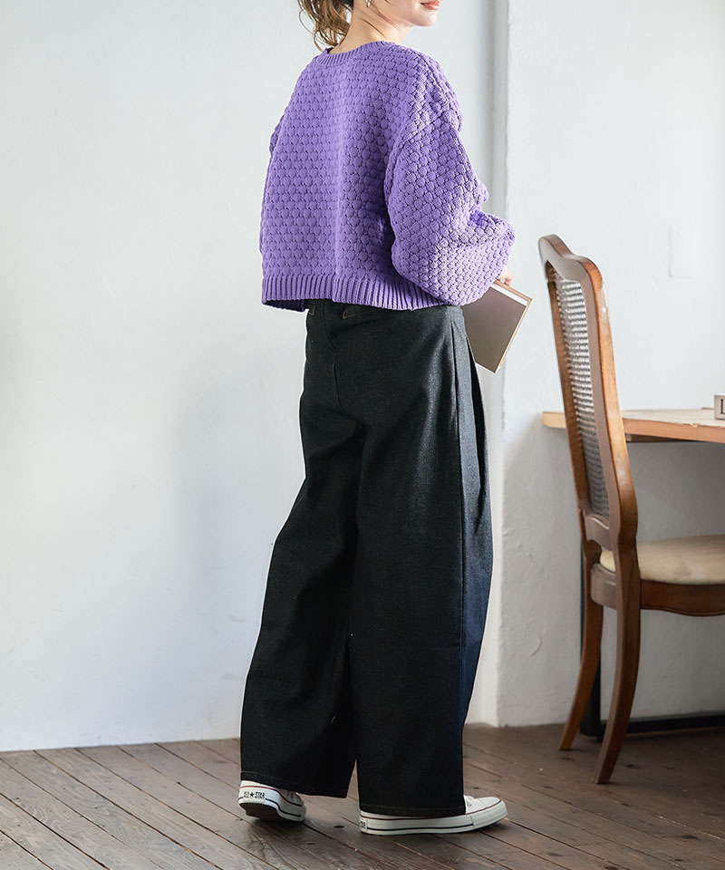 ニットカーディガン 厚手 レディース 春 秋 : GROWINGRICH