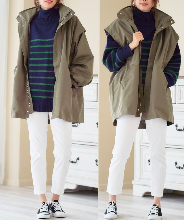おすし様専用☆cinq モッズコート 美品