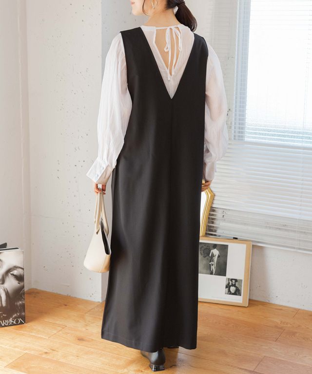 ジャンパースカート 50代 ジャンパースカート 40代 ジャンパースカート ロング ワンピース レディース 40代 ワンピース レディース 春夏 きれいめ | ブランド登録なし | 13