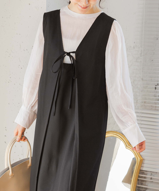 ジャンパースカート 50代 ジャンパースカート 40代 ジャンパースカート ロング ワンピース レディース 40代 ワンピース レディース 春夏 きれいめ | ブランド登録なし | 14