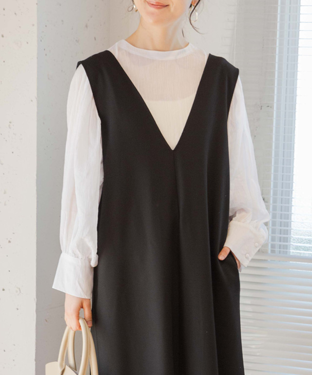 ジャンパースカート 50代 ジャンパースカート 40代 ジャンパースカート ロング ワンピース レディース 40代 ワンピース レディース 春夏 きれいめ | ブランド登録なし | 15