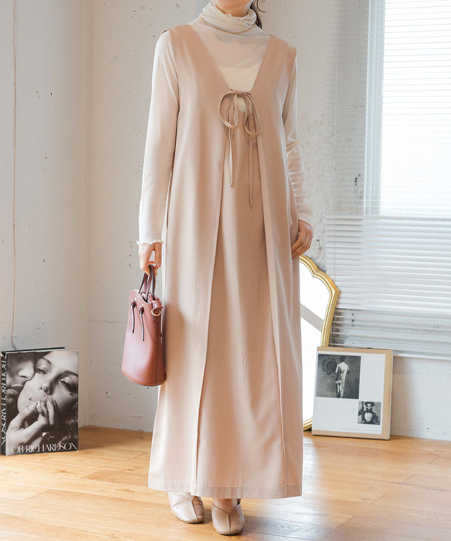 ジャンパースカート 50代 ジャンパースカート 40代 ジャンパースカート ロング ワンピース レディース 40代 ワンピース レディース 春夏 きれいめ | ブランド登録なし | 05