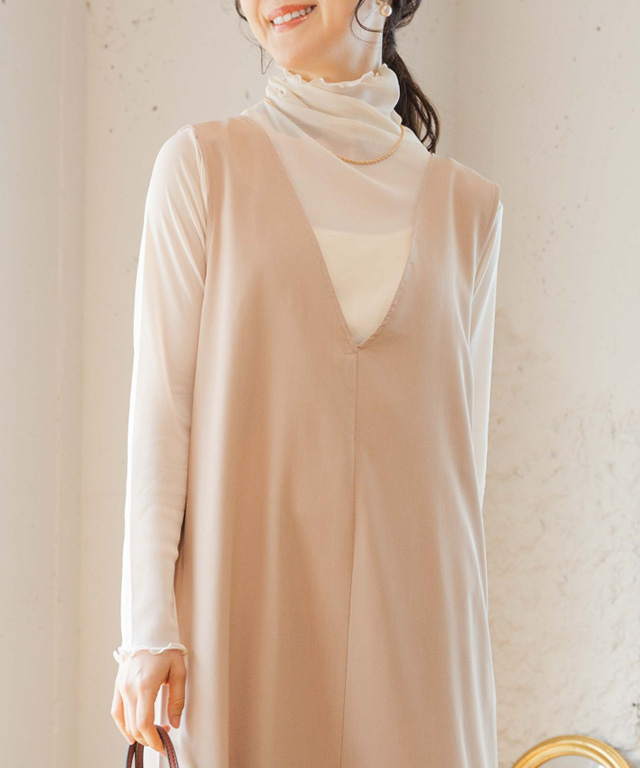 ジャンパースカート 50代 ジャンパースカート 40代 ジャンパースカート ロング ワンピース レディース 40代 ワンピース レディース 春夏 きれいめ | ブランド登録なし | 08