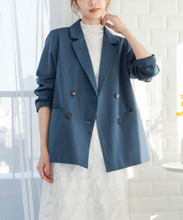 ジャケット レディース 春 ジャケット レディース 50代 ジャケット 春秋 テーラードジャケット レディース 通勤 オフィス オケージョン | ブランド登録なし | 06