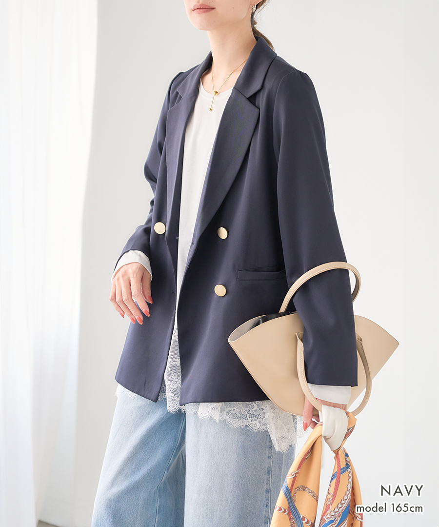 ジャケット レディース 春 ジャケット レディース 50代 ジャケット 春秋 テーラードジャケット レディース 通勤 オフィス オケージョン | ブランド登録なし | 03