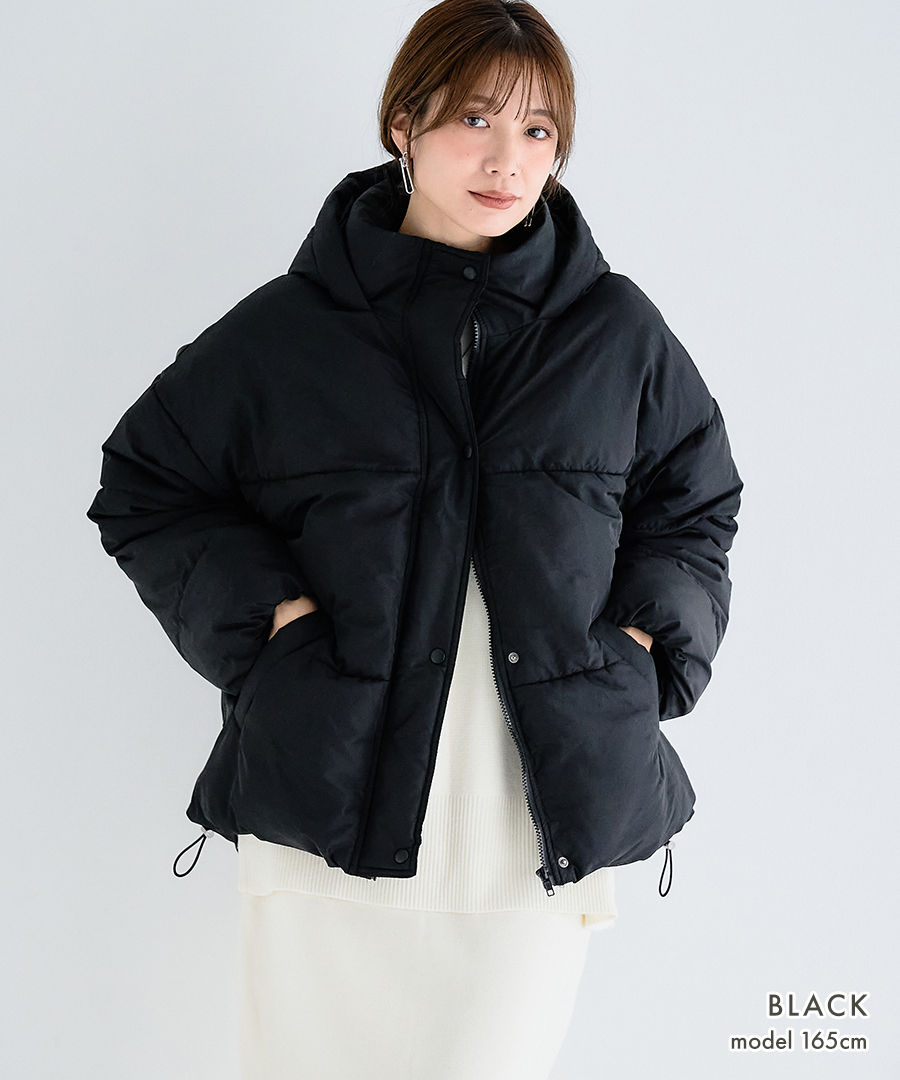 SALE フェイクダウン ジャケット レディース ダウンジャケット 中綿