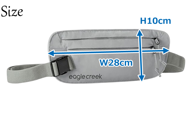 EagleCreek（イーグルクリーク） RFID 防犯 スキミング防止 ウエスト