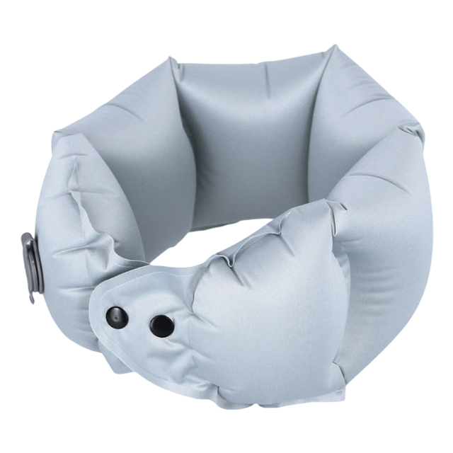 ネックピロー エアーポンプ付き 収納ケース gowell ゴーウェル 飛行機 手動ポンプ 空気 旅行用品 トラベル 携帯 エアー コンパクト 旅行 機内 GW-1227(go0a328) |  | 02