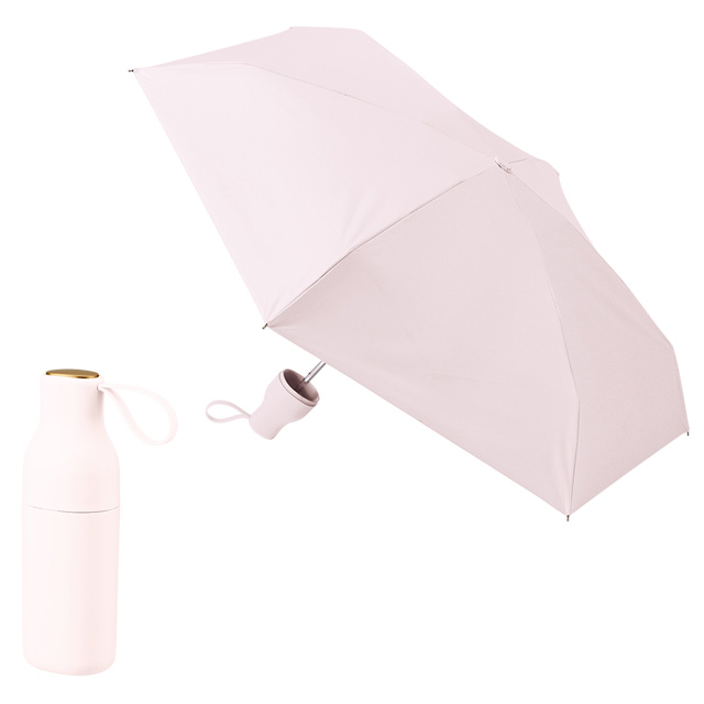 日傘 折りたたみ 遮光率100% 晴雨兼用 UPF50+ MOTTERU モッテル コンパクトボトルケース 撥水 耐風 UVカット 折り畳み傘 6本骨 日焼け対策 MO-3033(go0a330) |  | 03